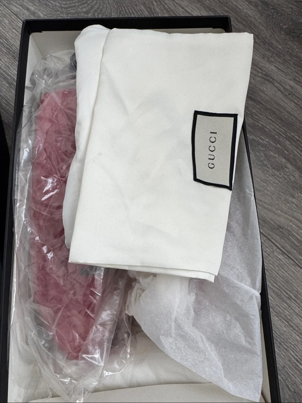 Gucci Red Mens loafers Shoe Box Label - Picture 4 of 5